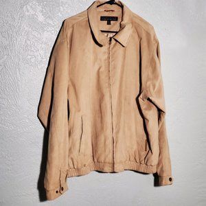PERRY ELLIS MEN'S XL TAN PORTFOLIO JACKET